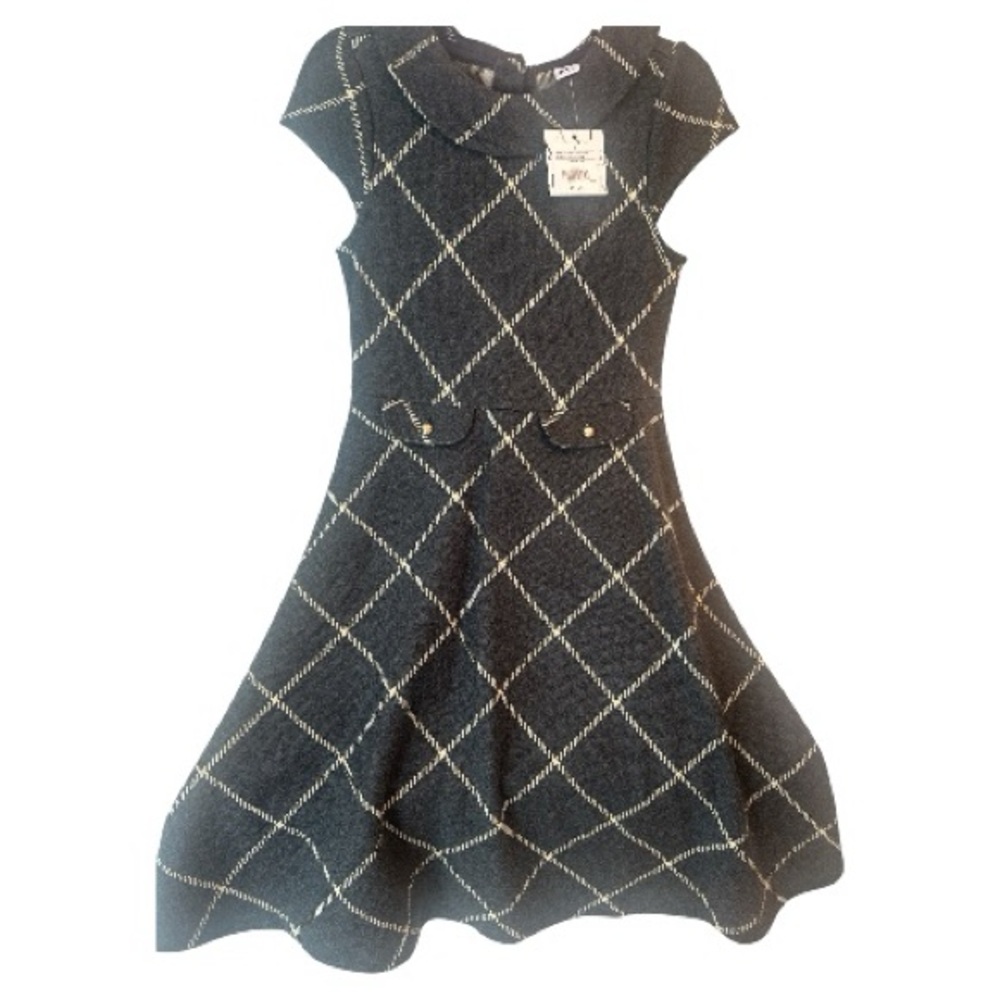 Janie & Jack A-Line Plaid Dress NWT